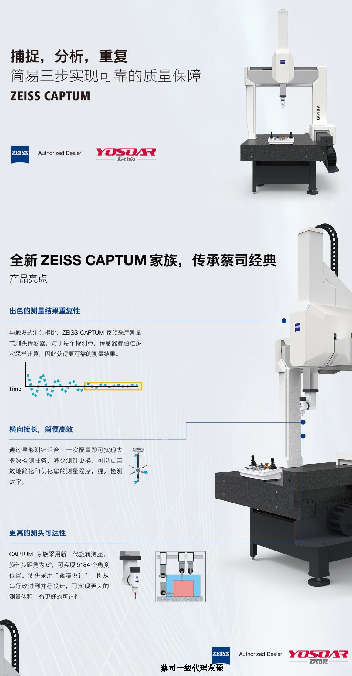 济南蔡司三坐标CAPTUM